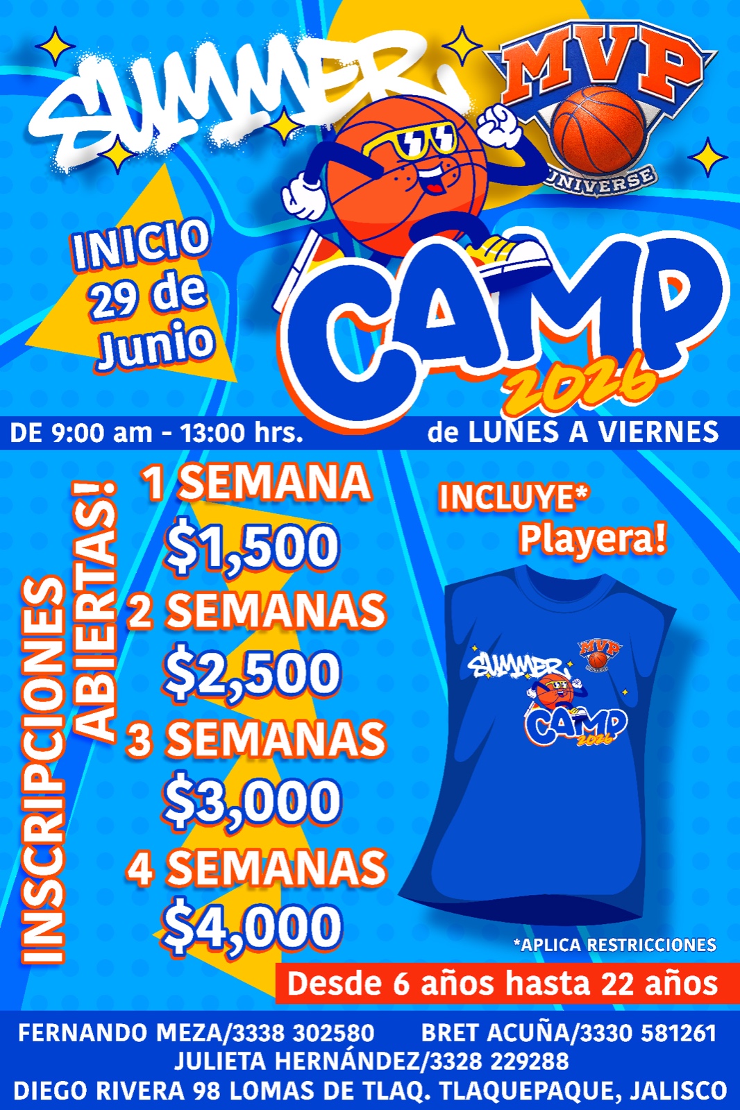 Summer Camp 2026 MVP Universe